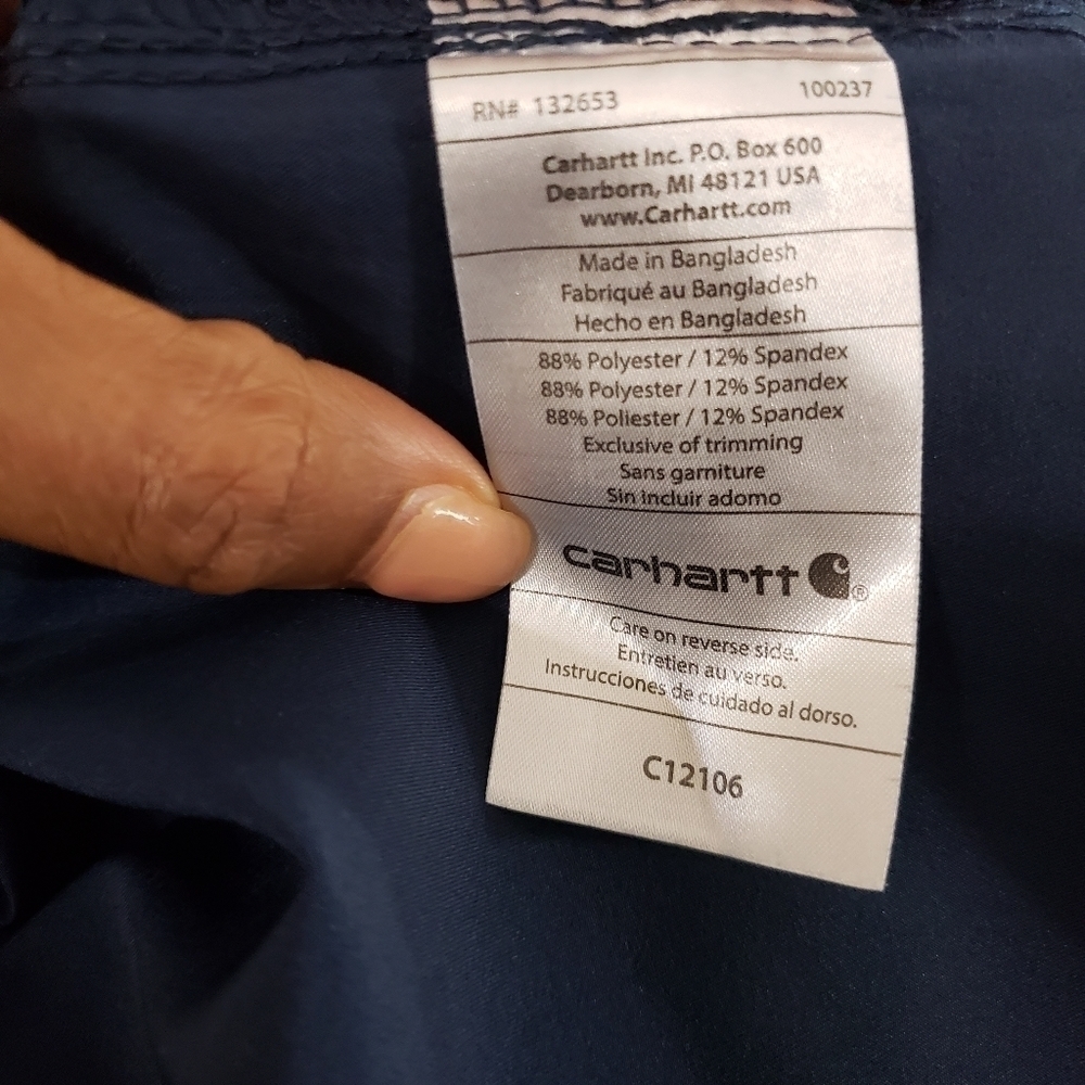 Carharrt Force Liberty V-neck Scrub Top - Picture 12 of 13